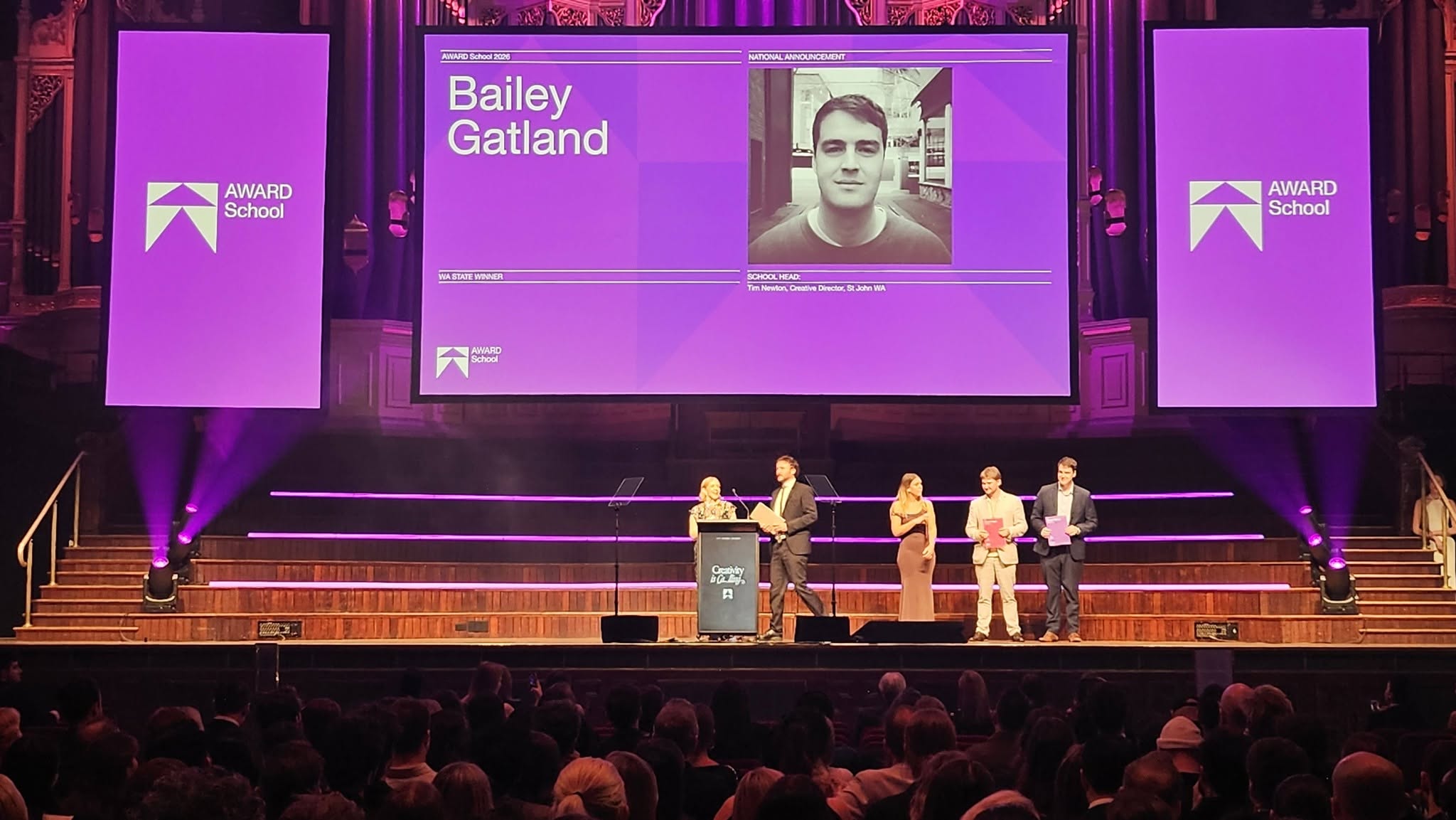 Tasmanian-based creative Louis Devine named AWARD School 2026 National Top Student