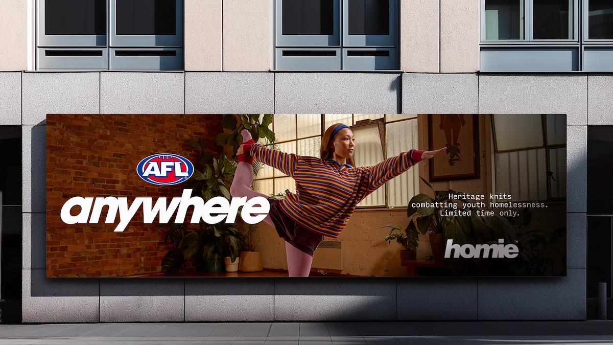 HoMie rewrites the rules of AFL merch with ‘AFL Anywhere’ integrated campaign via Town Square