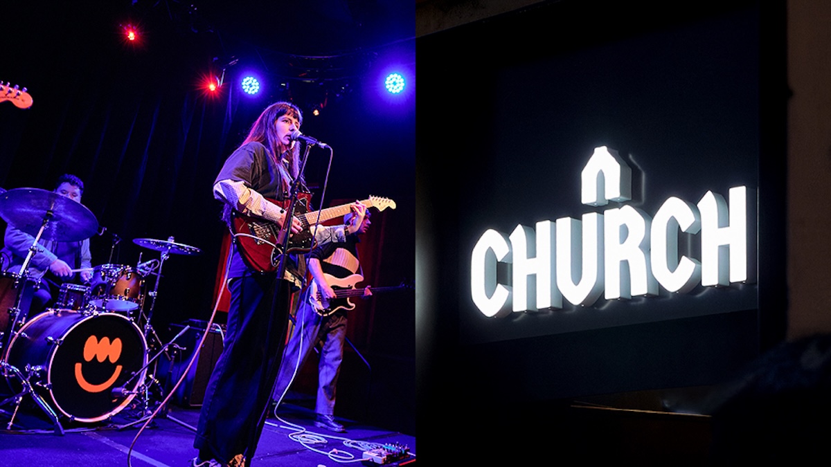 Geelong’s new live music and performance venue Church gets a bold new identity via 3Scoops