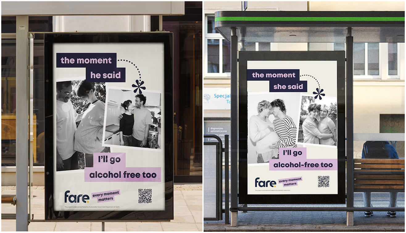 FARE calls on partners, family and friends to support alcohol-free pregnancies in new campaign via Berlin, Perth