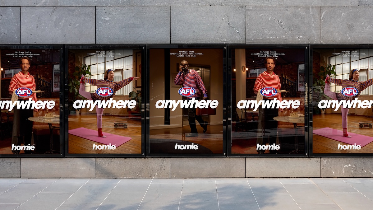 HoMie rewrites the rules of AFL merch with ‘AFL Anywhere’ integrated campaign via Town Square
