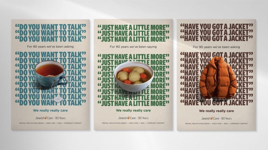 JewishCare celebrates 90 years with new ‘We Really Really Care’ campaign via Oblong