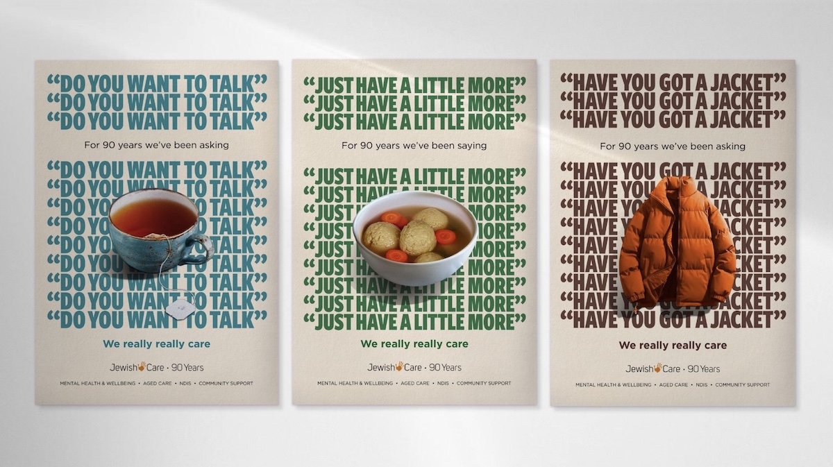 JewishCare celebrates 90 years with new ‘We Really Really Care’ campaign via Oblong