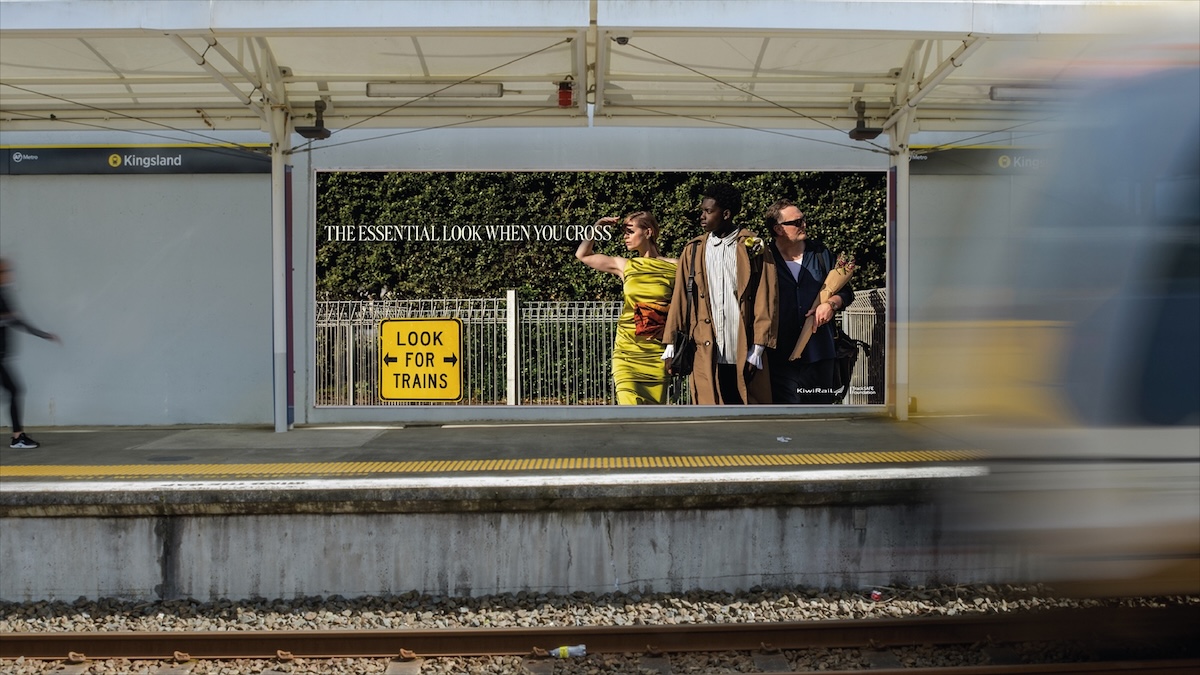 KiwiRail & TrackSafe make a high fashion statement in new ‘Trainspotter’ campaign for Rail Safety Week via EightyOne