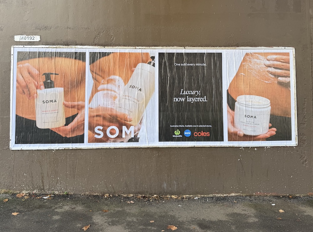 SOMA takes “1 sold every minute” to the streets with new Out of Home campaign