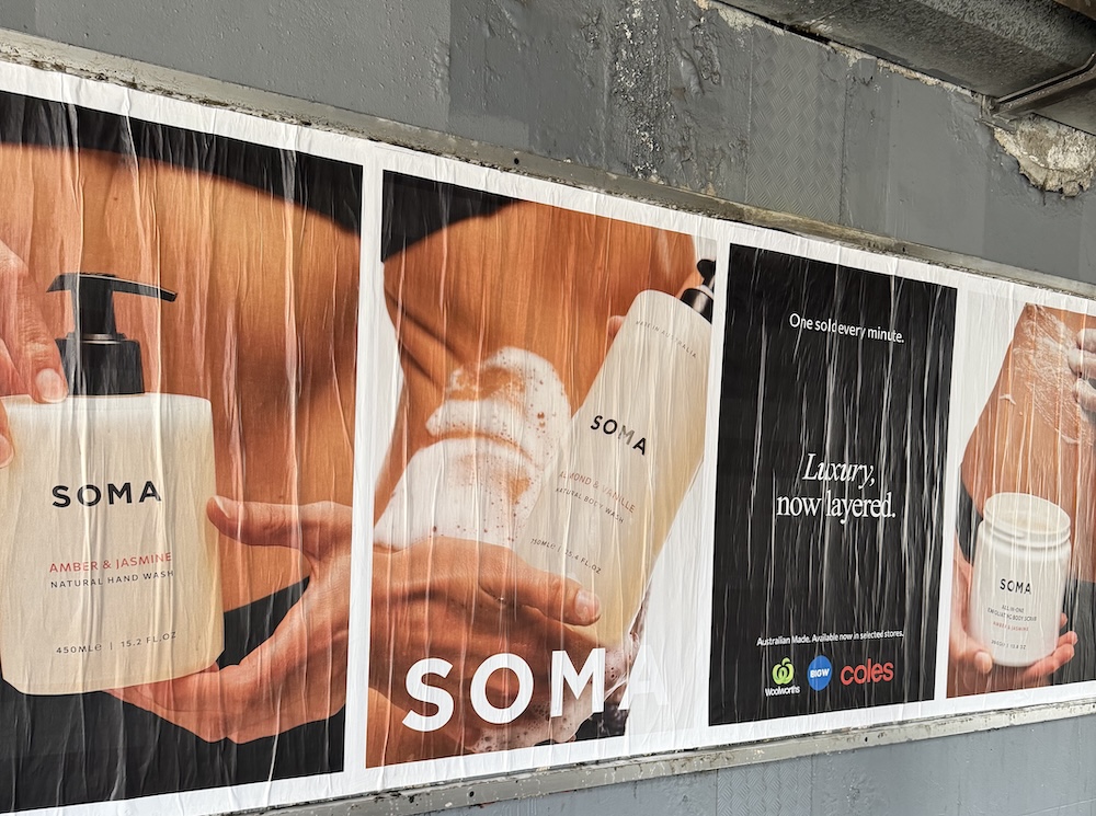 SOMA takes “1 sold every minute” to the streets with new Out of Home campaign