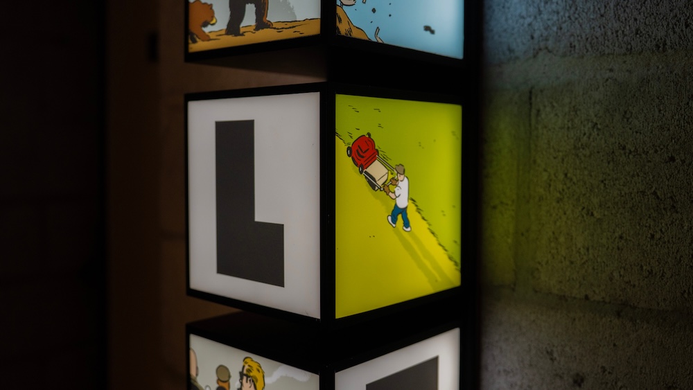 Every letter tells a story in Rumble’s new rebrand via Bear Meets Eagle on Fire