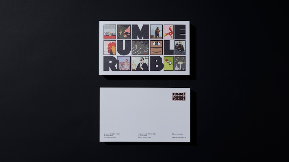 Every letter tells a story in Rumble’s new rebrand via Bear Meets Eagle on Fire