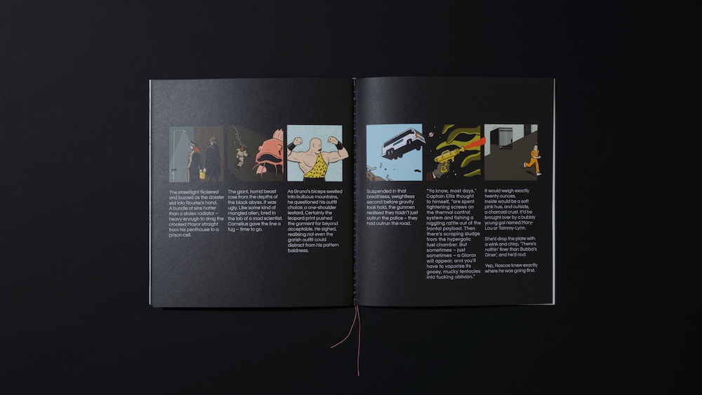 Every letter tells a story in Rumble’s new rebrand via Bear Meets Eagle on Fire