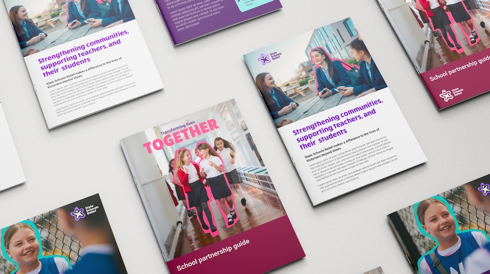 State Schools Relief launches new brand identity in new campaign via The Fuel Agency