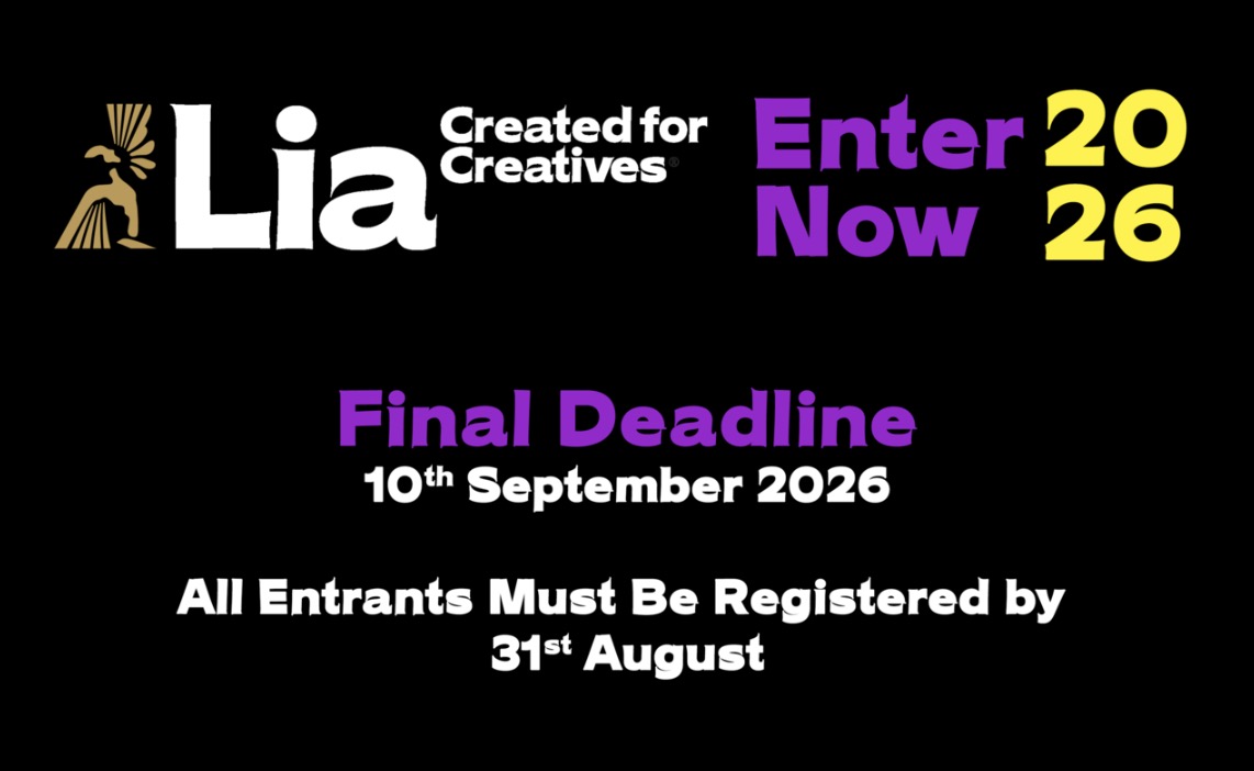 Time Is Ticking: Submit Your Work Into LIA 2026 – Final entry deadline September 10