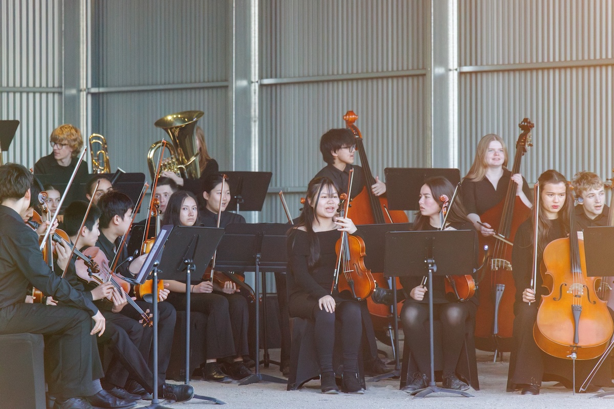 Stratco puts a full orchestra in a big shed in the Flinders Ranges in new campaign via NATION