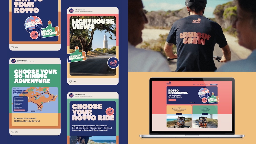 Rotto Rickshaws launches fresh new identity via Perth agency Wildlings