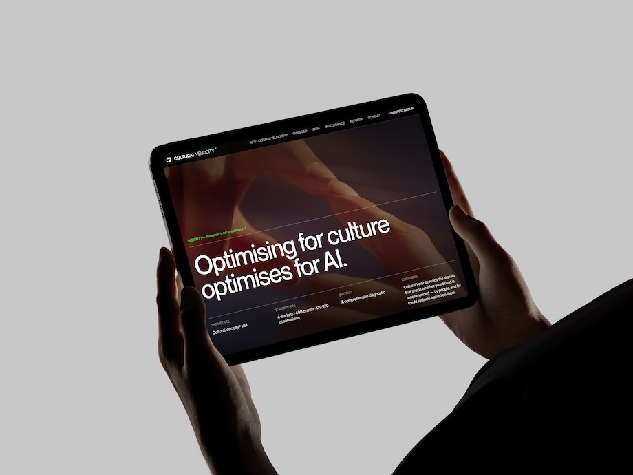 Manifest Group launches Cultural Velocity – the first measure of a brand’s cultural impact
