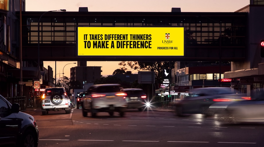 UNSW Sydney celebrates the role of difference in the path to progress in new animated campaign via Howatson+Company