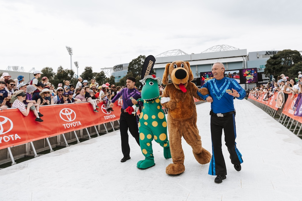 The Wiggles kick off new Grand Final Friday tradition at AFL Grand Final Parade via Seeker Agency