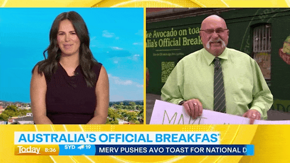 Merv Hughes fronts Australian Avocados’ ‘pit-tition’ to make avo on toast the official breakfast of Australia in new campaign via Thinkerbell