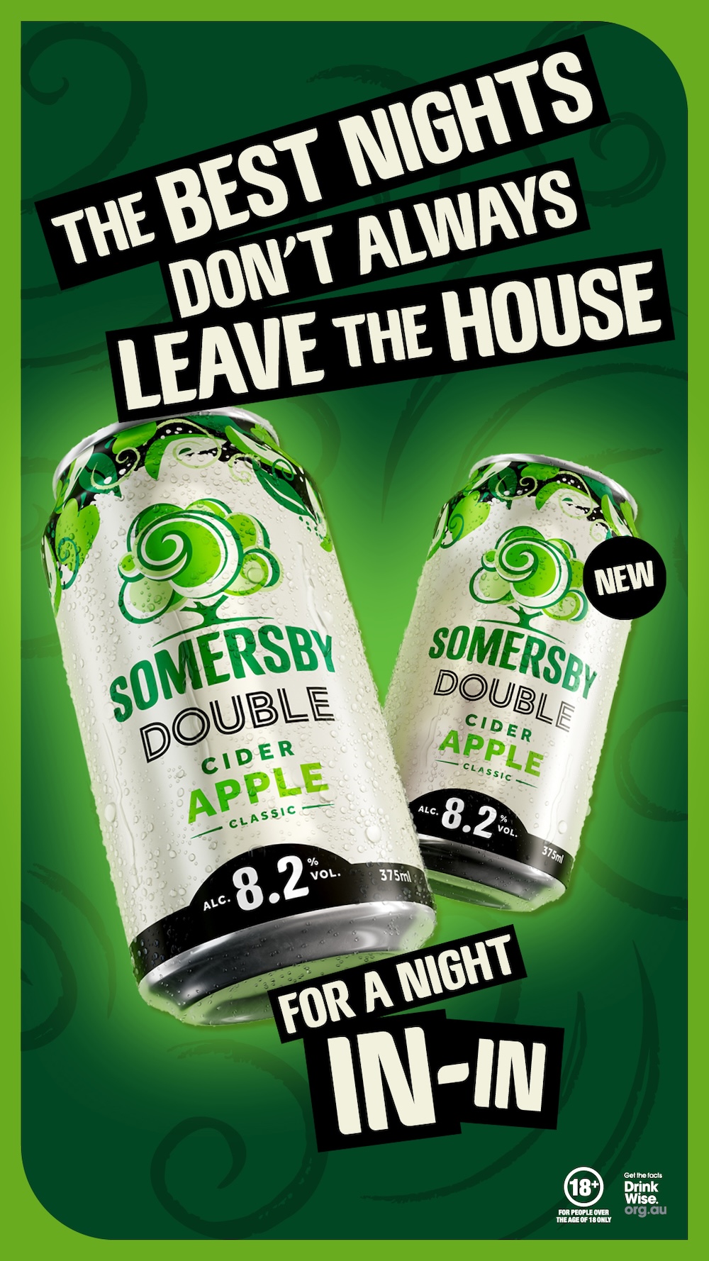 Somersby launches ‘For a Night In-In’ campaign for Somersby Double (8.2%) via Clemenger BBDO