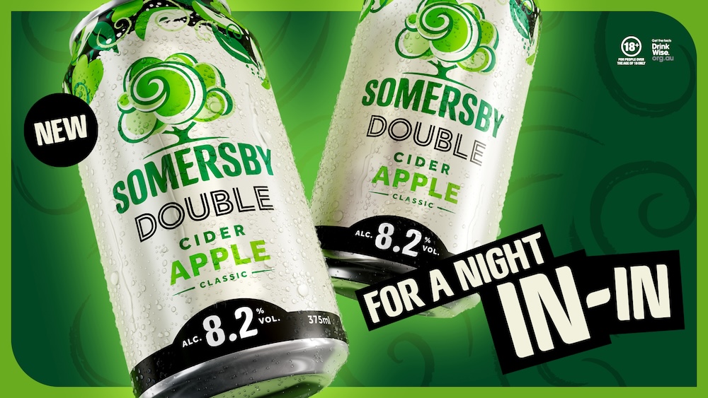 Somersby launches ‘For a Night In-In’ campaign for Somersby Double (8.2%) via Clemenger BBDO