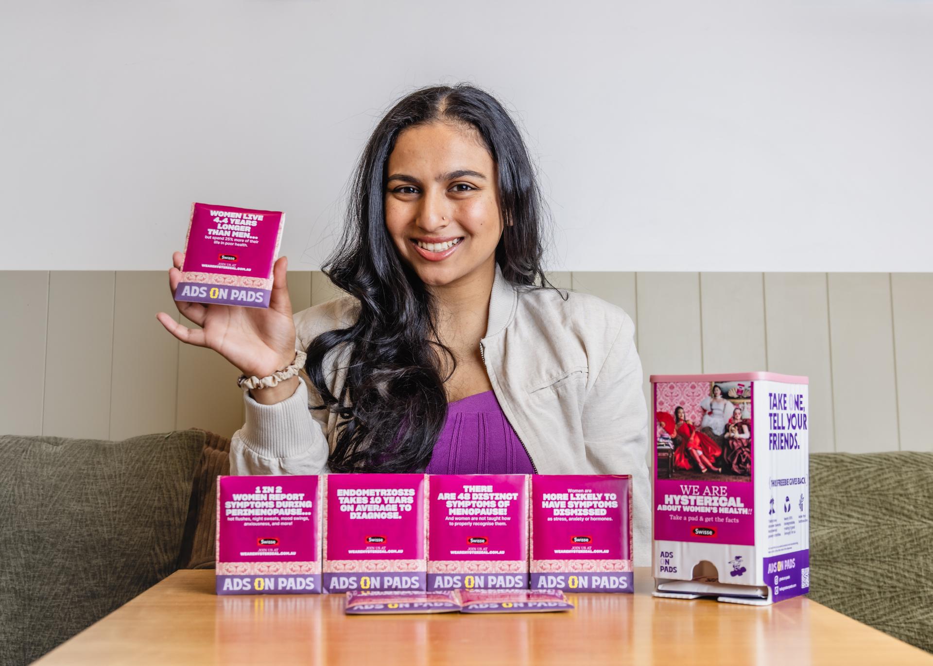 Swisse supports free period products for women across Melbourne gyms and studios
