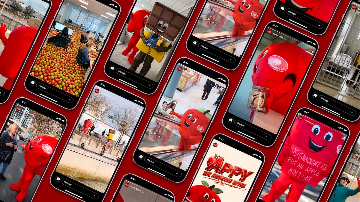 Hort Innovation and Thinkerbell launch mascot Appy to fight ‘snackgrets’ via Thinkerbell