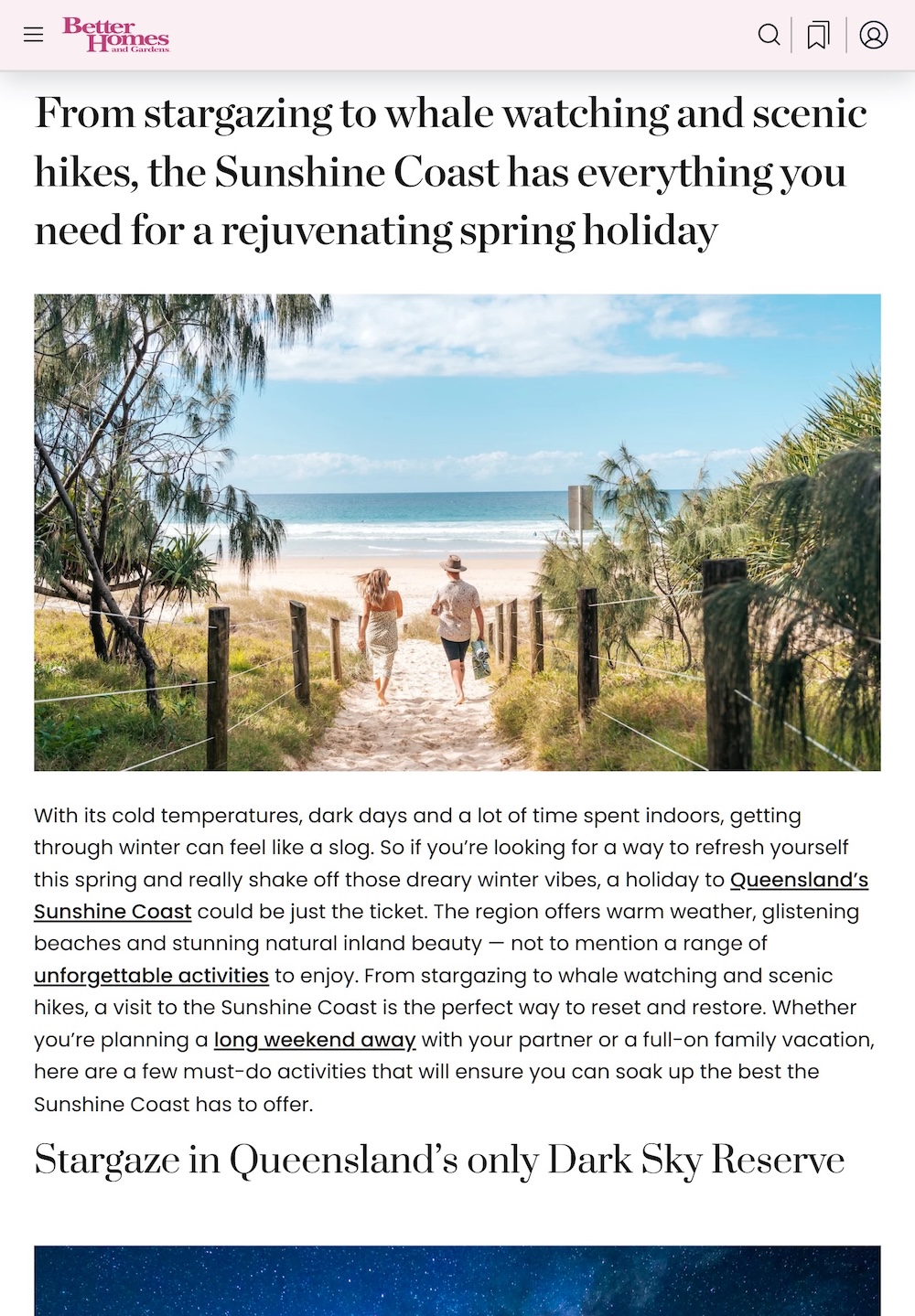 Visit Sunshine Coast drives spring visitation with latest ‘Sunshine Moments’ campaign