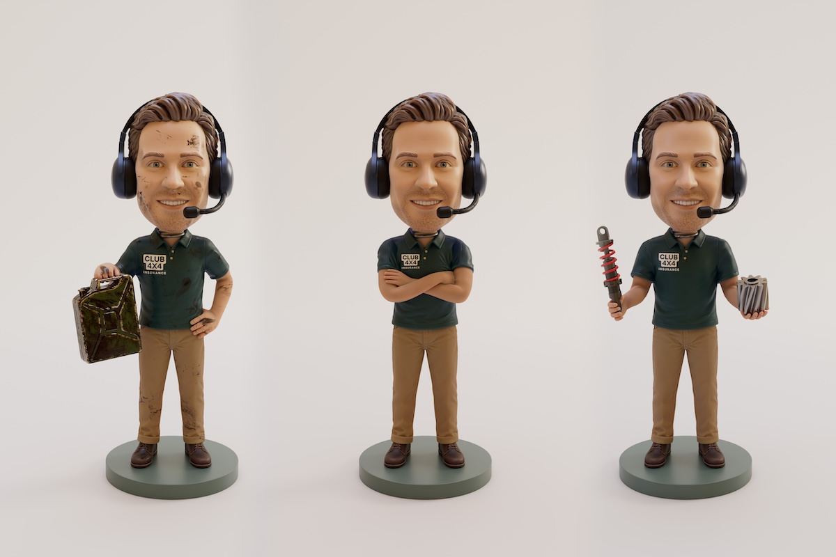 Club 4X4 Insurance introduces Bob the Bobblehead in new campaign via The Reactor