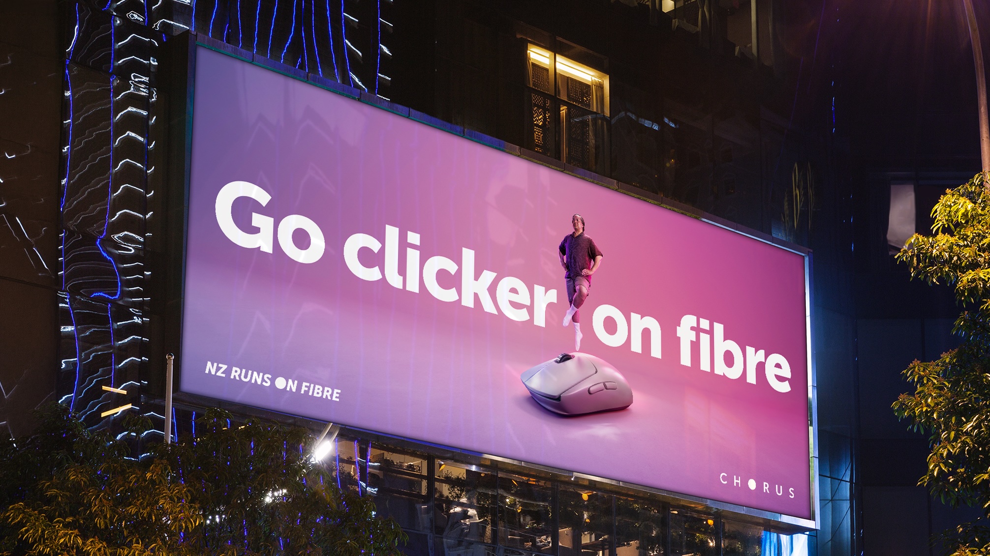 Chorus encourages Kiwis to ‘Go Clicker Than Ever’ in new campaign via McCann New Zealand