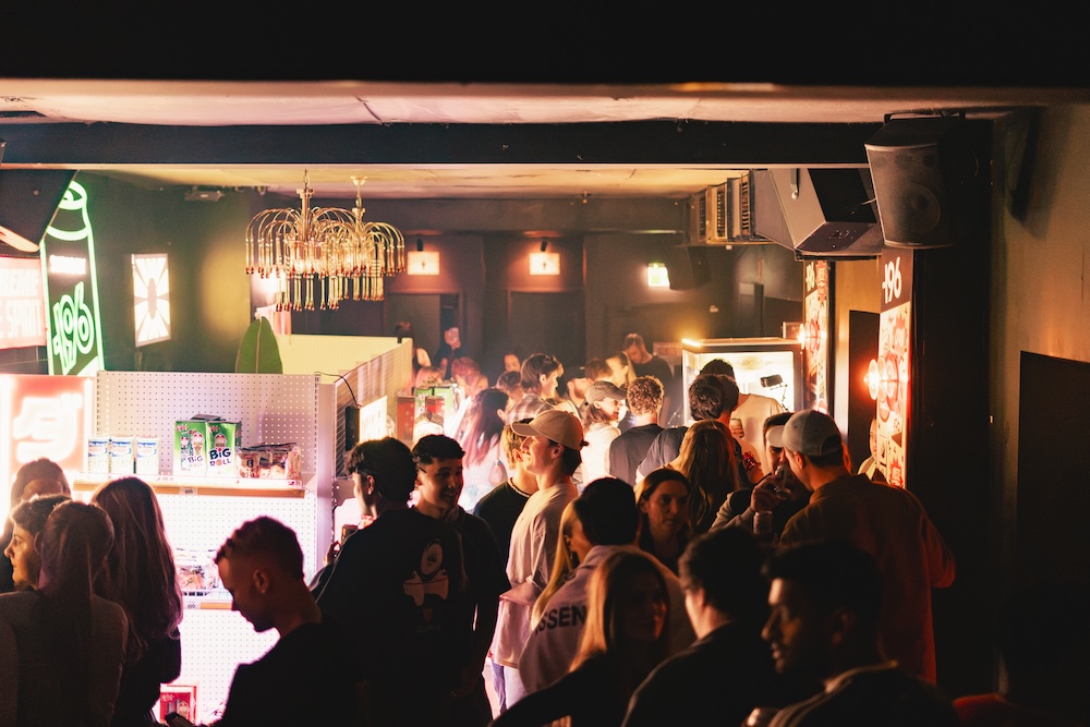 -196 turns a Sydney nightclub into a Tokyo konbini for one night via noisy and PHD