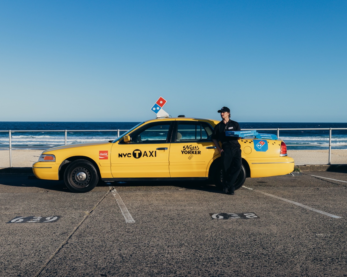 Domino’s transforms Sydney into a slice of New York with New Yorker taxi takeover and Block Party via SPEAK Communications