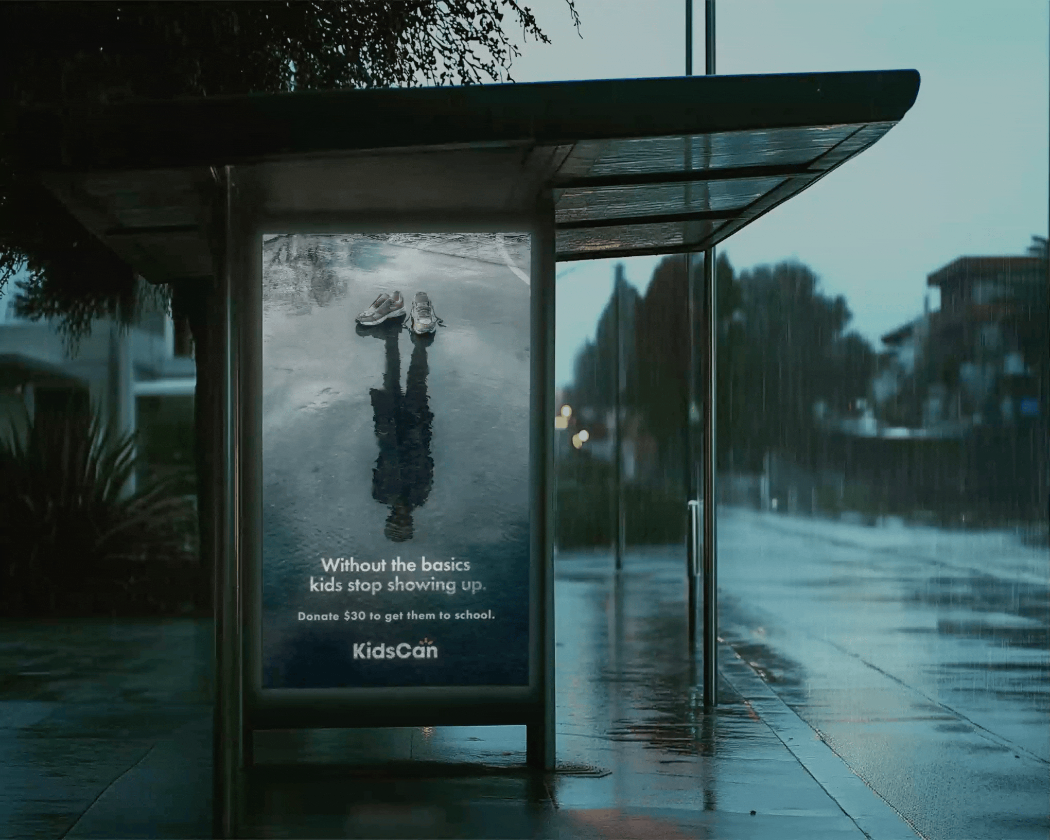 KidsCan launches new campaign via Droga5 showing how poverty keeps kids from school