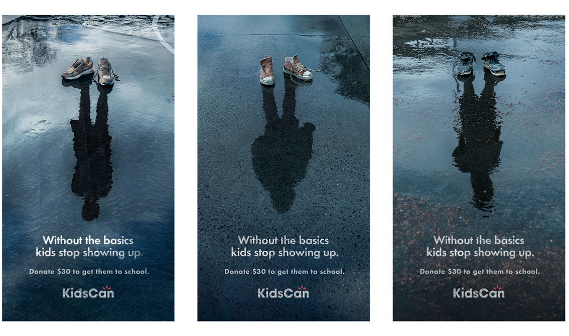 KidsCan launches new campaign via Droga5 showing how poverty keeps kids from school