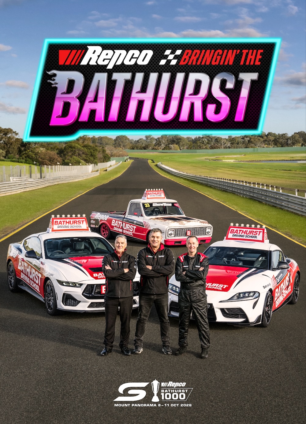 Repco and Thinkerbell launch the most unhinged drivers’ ed course – the ‘Bathurst Driving School’