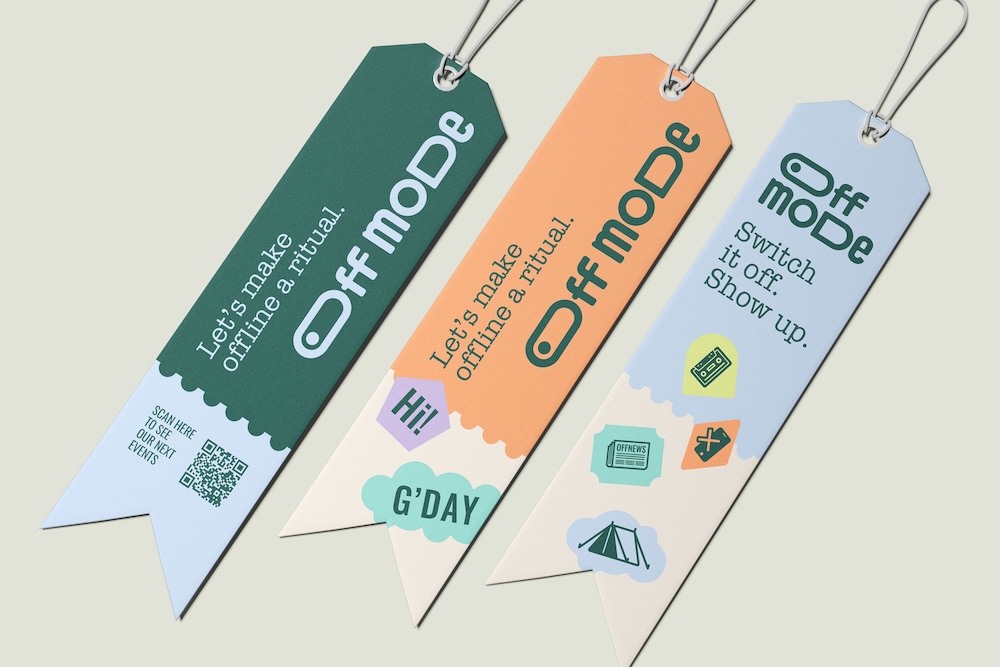 OffMode launches new brand identity via Young Folks as Australians look to log off