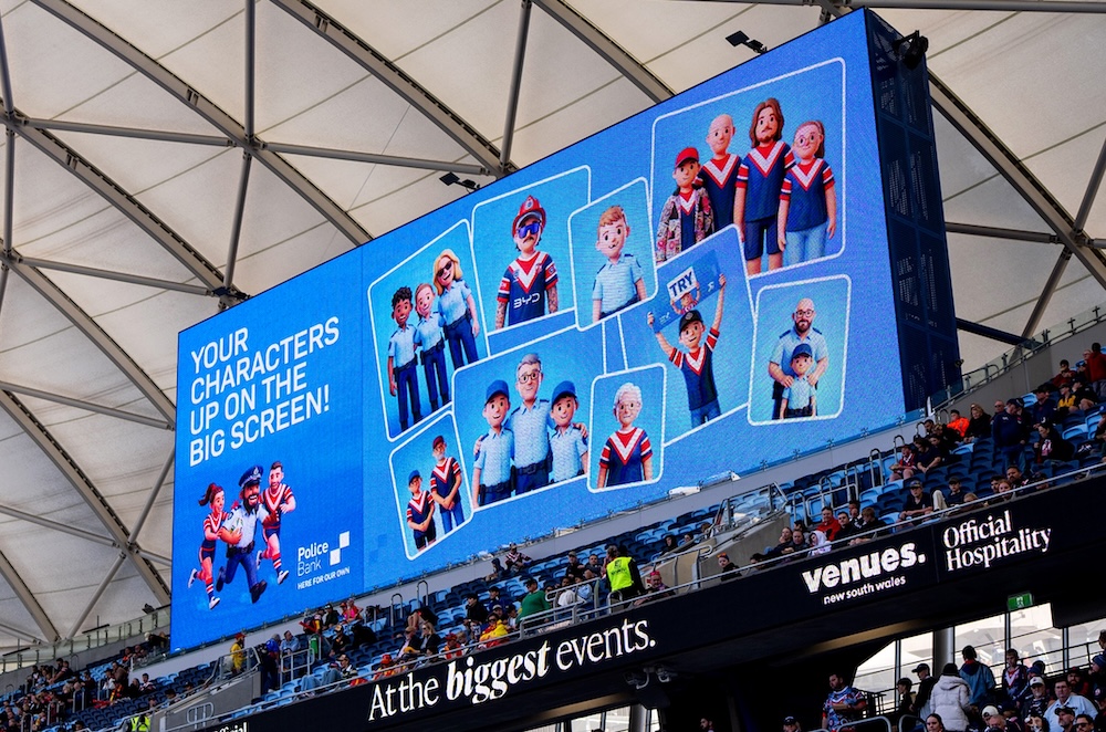 Police Bank brings ‘Here for our own’ platform to life at Sydney Roosters Emergency Services Match via Windsorborn
