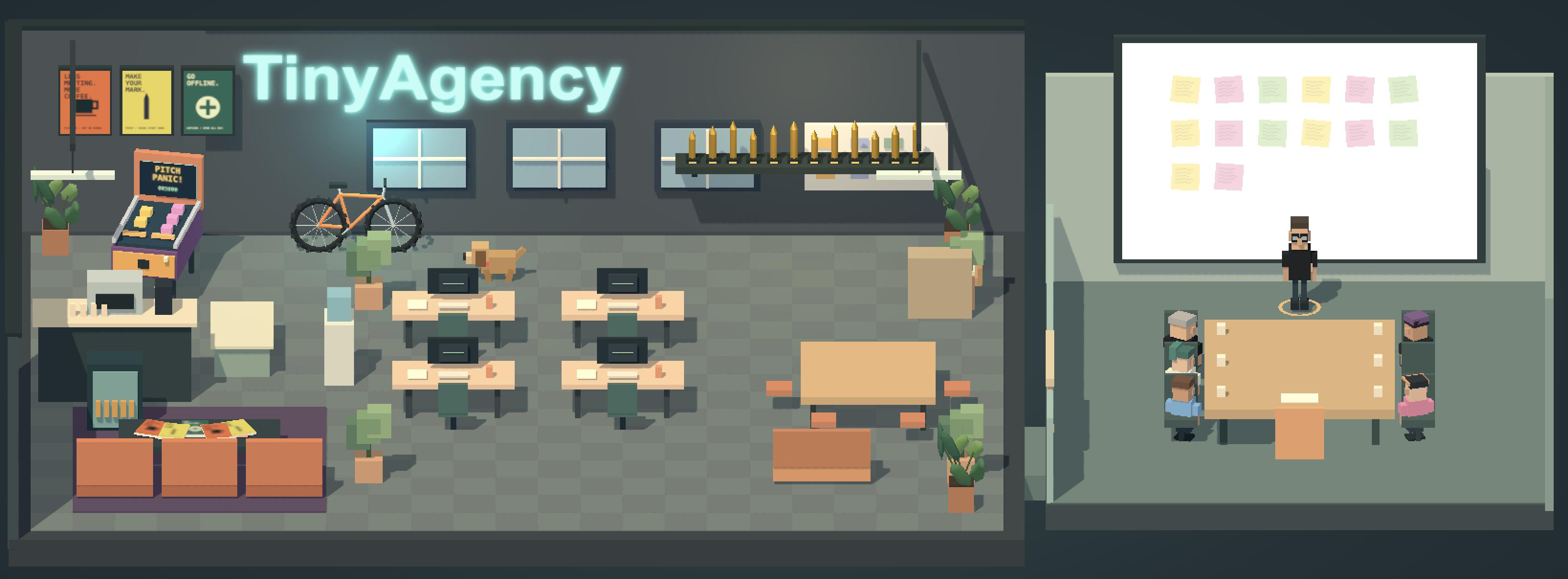 Andy Flemming creates ‘TinyAgency’, a miniature agency that takes real briefs and most likely screws them up
