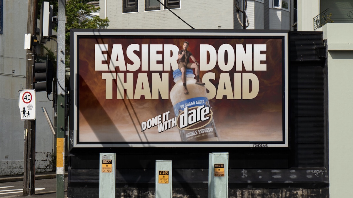 Dare Iced Coffee tackles procrastination in ‘Done it with Dare’ brand platform via Thinkerbell
