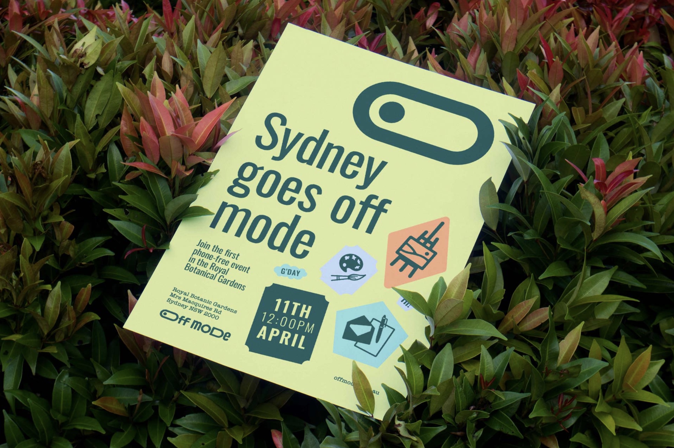 OffMode launches new brand identity via Young Folks as Australians look to log off