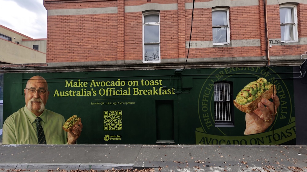 Merv Hughes fronts Australian Avocados’ ‘pit-tition’ to make avo on toast the official breakfast of Australia in new campaign via Thinkerbell