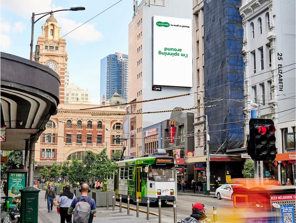 Specsavers gets fans ‘Spinning Around’ for AFL Grand Final in new OOH push via TBWA\Melbourne