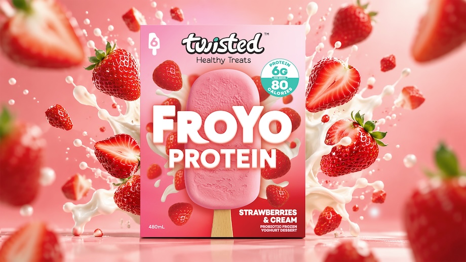 Twisted Healthy Treats launches FroYo Protein range with design via TRP