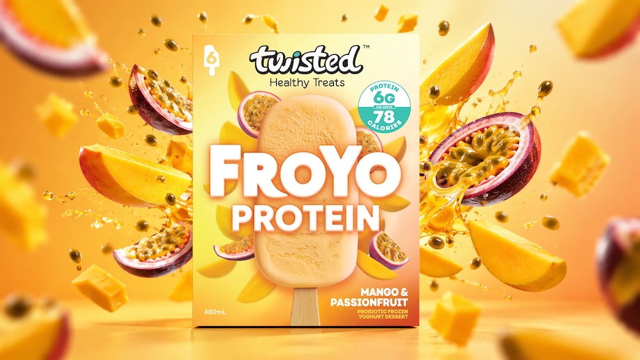 Twisted Healthy Treats launches FroYo Protein range with design via TRP