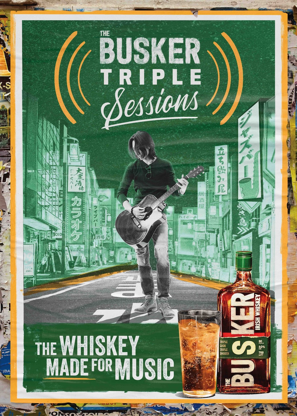 The Busker Irish Whiskey launches “Triple Sessions” in Japan via Curious Nation