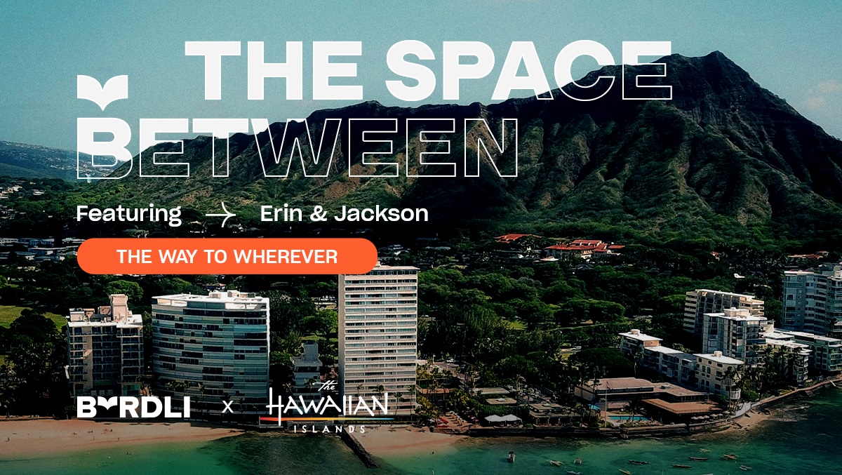 BYRDLI launches ‘The Space Between’ with Hawai’i Tourism inviting travellers to experience O’ahu differently