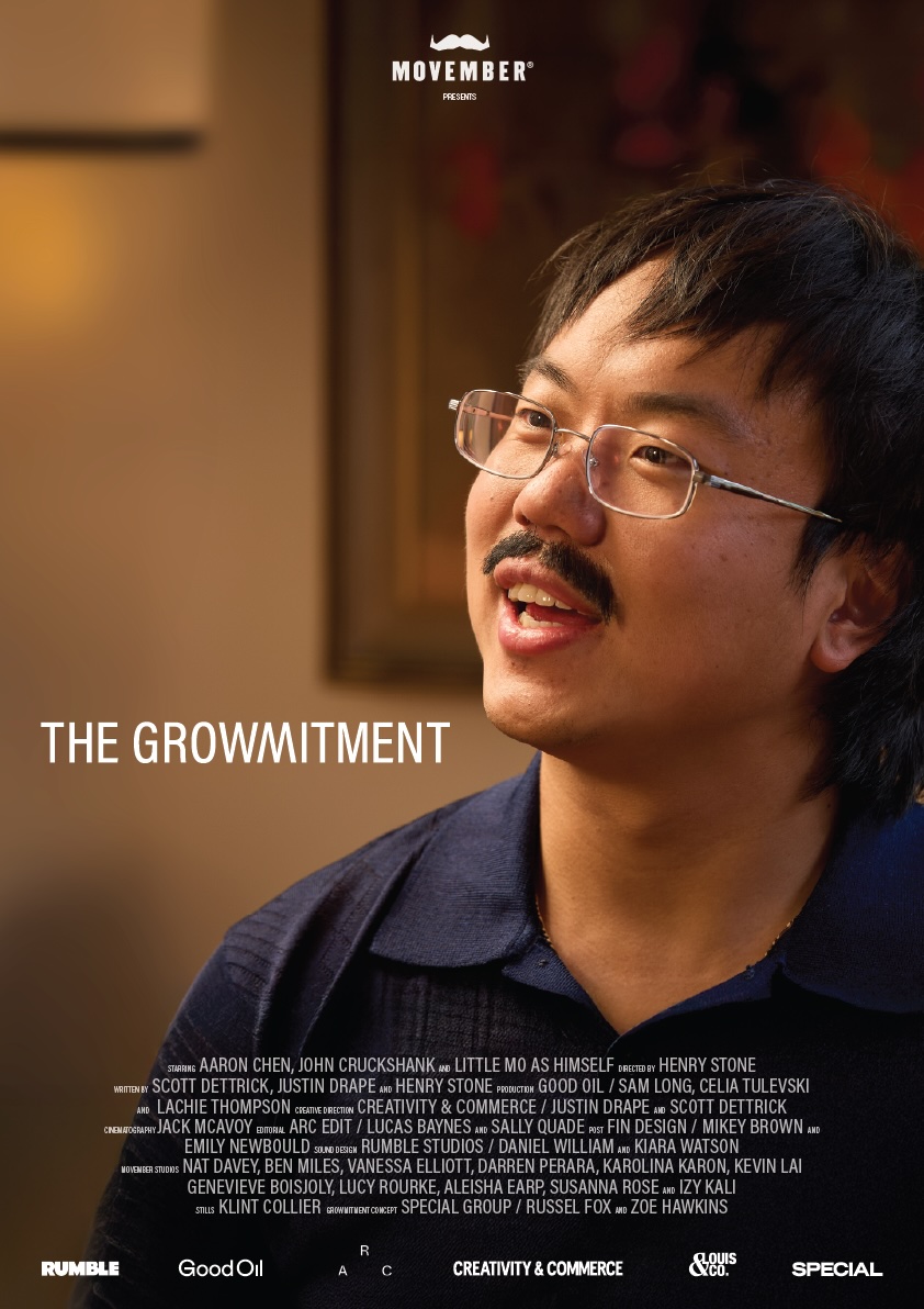 Movember enlists Rick and Morty and Aaron Chen to ‘Make a Growmitment’ in new global campaign via Special and CREATIVITY&COMMERCE