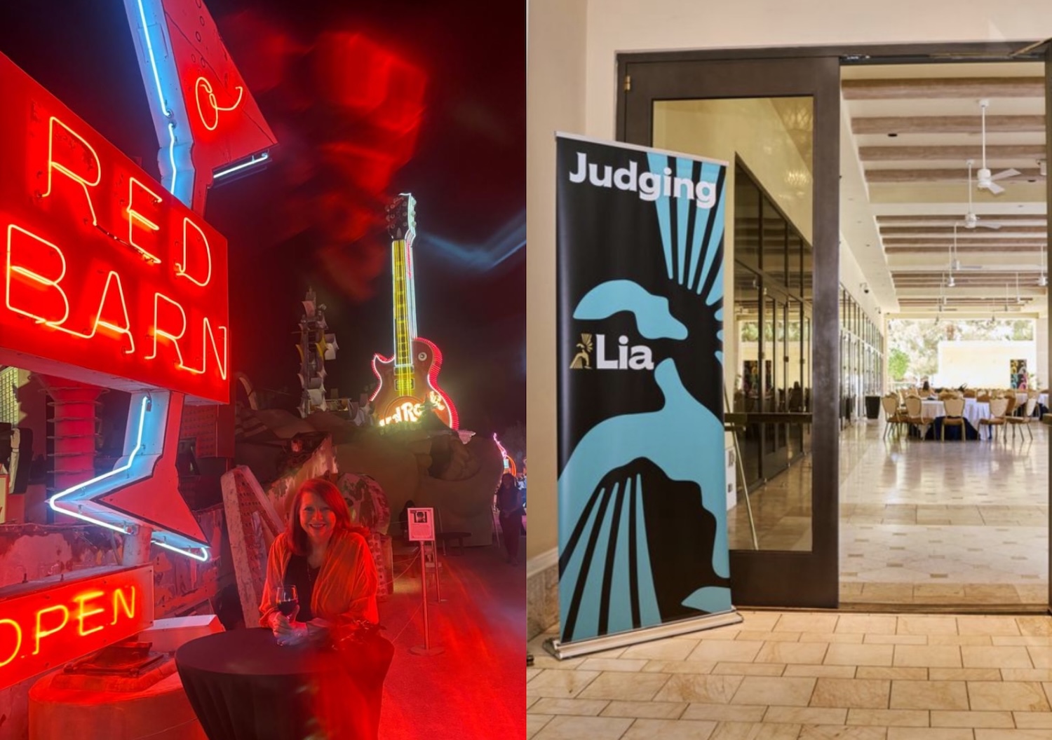 Gerri Hamill’s LIA Diary #1: Neon signs, new faces and a first day on the Health & Wellness jury