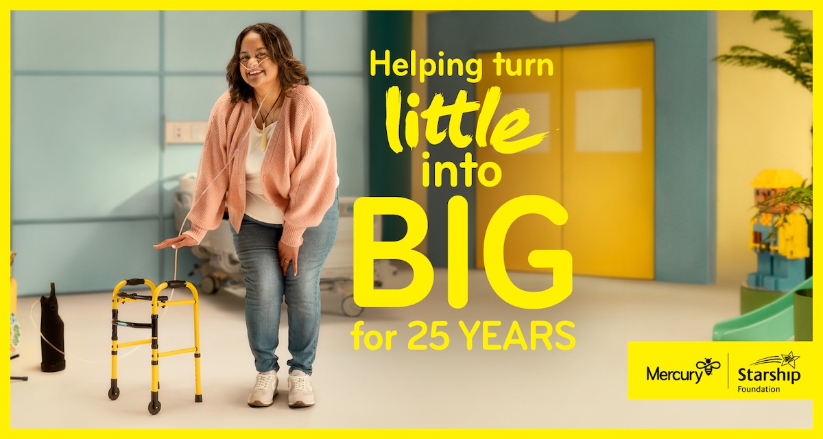 Mercury follows Starship kids from little to big in new campaign via McCann New Zealand