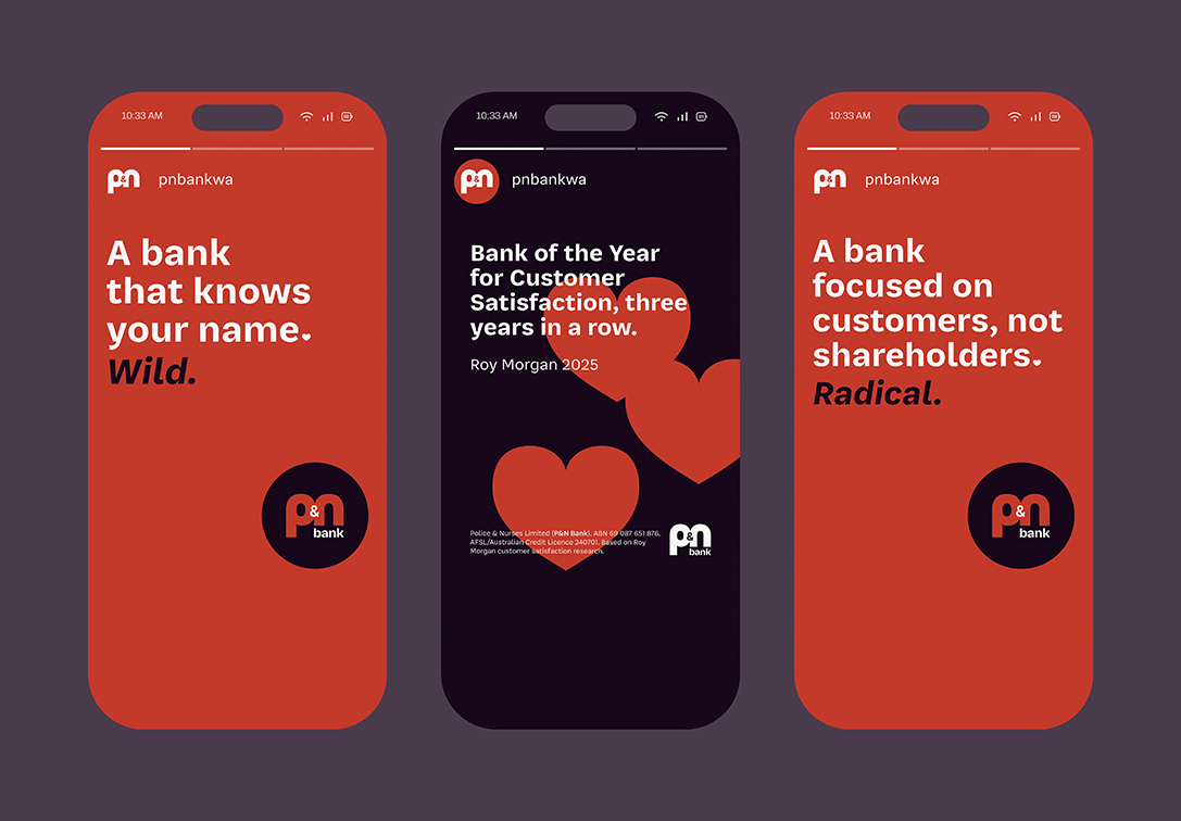 P&N Bank launches new brand platform with the ‘Ballad of a Big Bank Boss’ via Chapter Perth