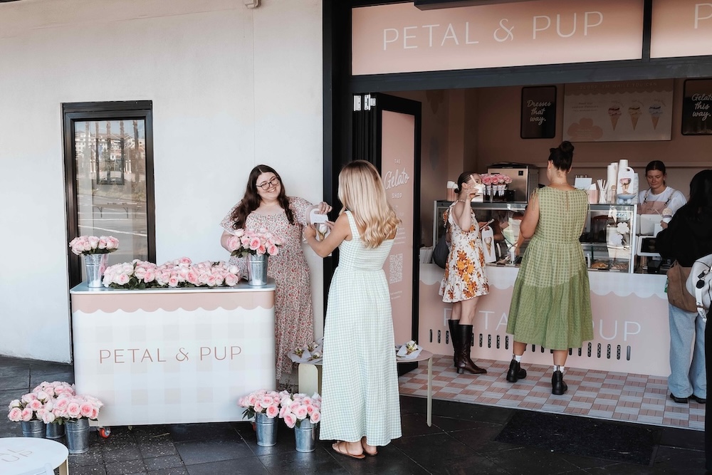 Petal & Pup scoops up summer with sweet gelato takeover via Curious Nation