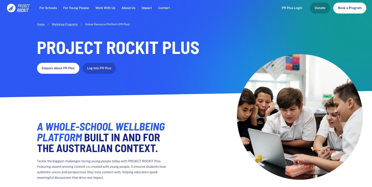 PROJECT ROCKIT launches new website via Spicy Web
